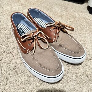 Sperry Men's Tan and Brown Boat Shoes
